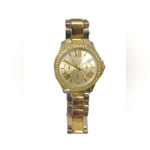 women's Stainless steel silver And Gold wrist watch